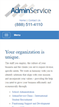 Mobile Screenshot of adminservice.com